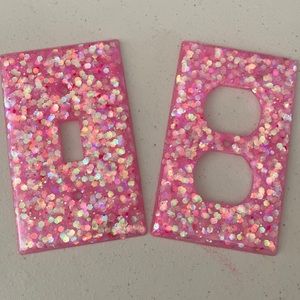 Light switch electrical outlet set can make custom